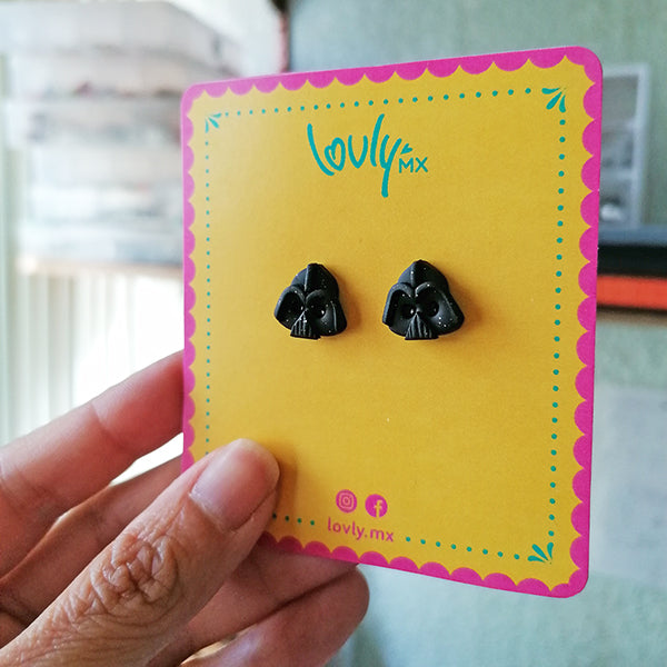 Aretes Darth chicos