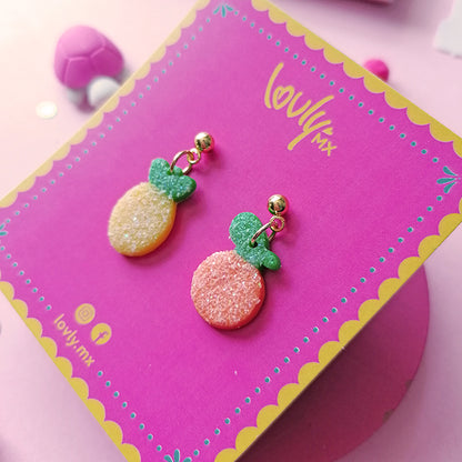 Aretes gomitas de frutita