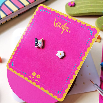 Aretes gato