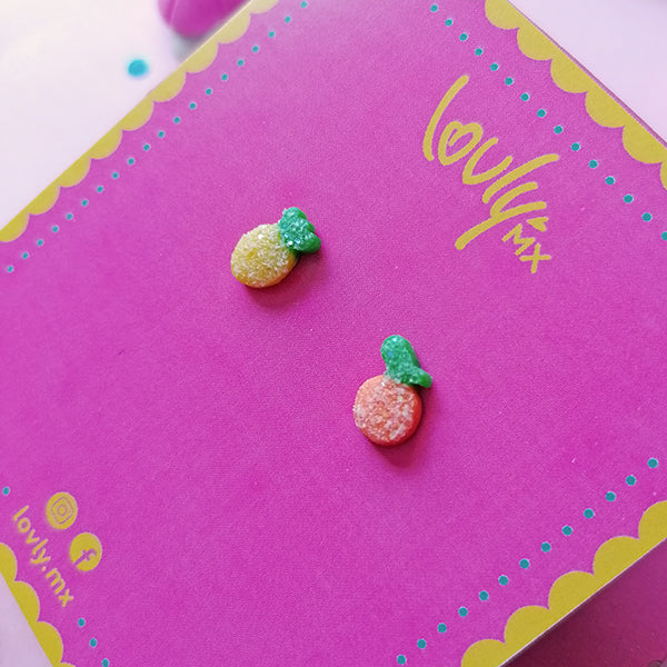 Aretes mini gomitas de frutita