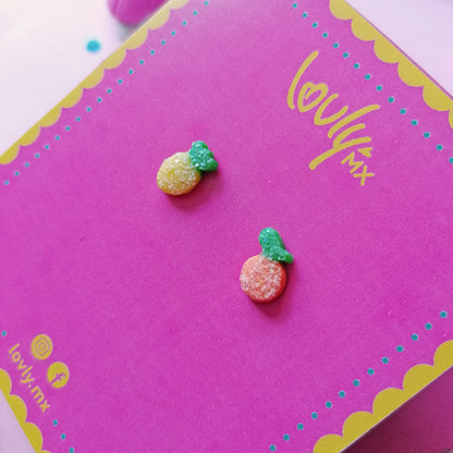 Aretes mini gomitas de frutita